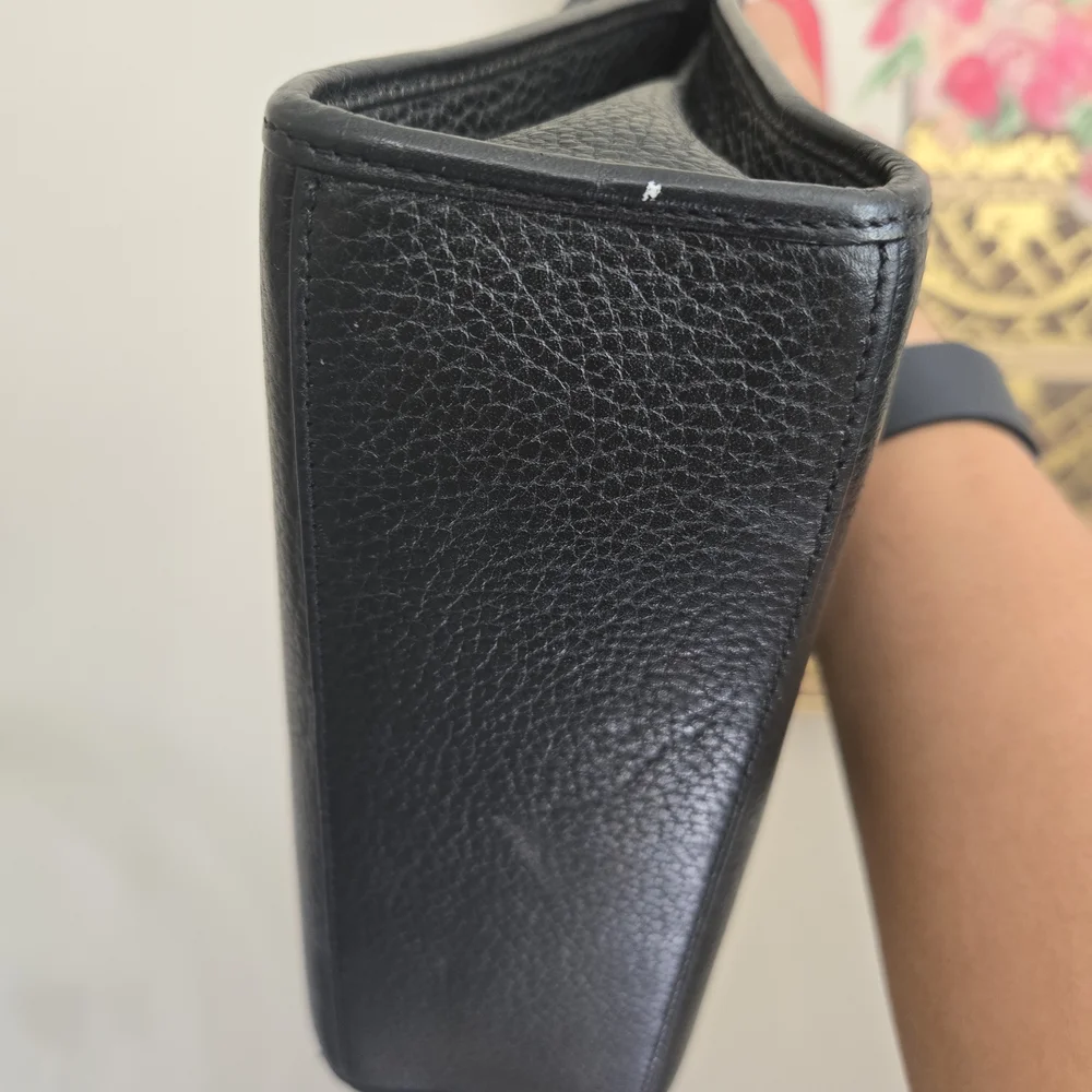 Dior Black Satchel with Gold Accents - Picture 3 of 7